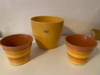 Blumenübertopfset Gelb-Orange Brandenburg - Bad Wilsnack Vorschau