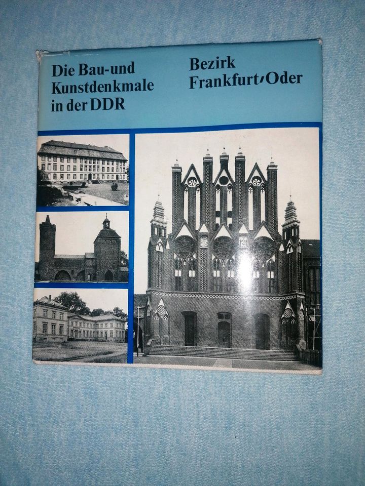 DDR Bezirk Frankfurt Oder Bau und Kunst Denkmale 1980 Kunst in Berlin