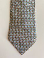 Hermès Krawatte Vintage Hase Ostern blau Seide Berlin - Mitte Vorschau