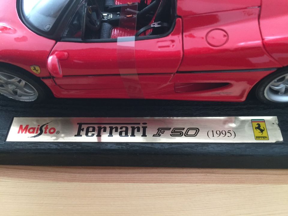 Maisto Ferrari F 50 (1995) 1:18 in OVP in Aachen