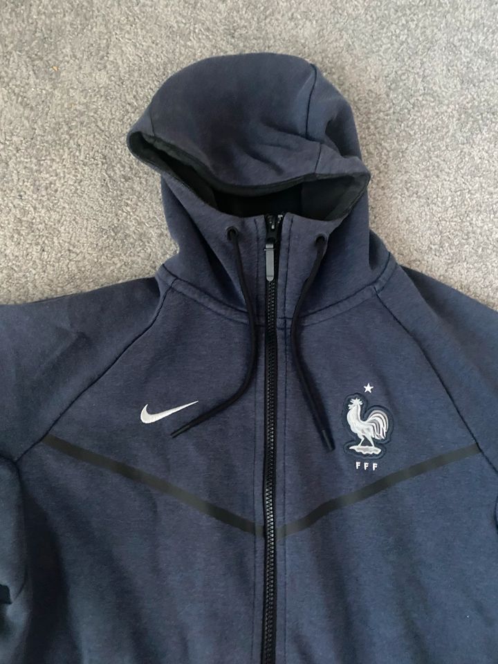 Nike Frankreich FFF Tech Fleece Jacke M in Bad König