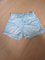 H&M Jeans Shorts Gr. 128 Blumen Düsseldorf - Angermund Vorschau