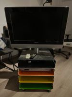 Designer TV Board + alten Philips TV + Receiver, DVD Player Bayern - Tiefenbach Vorschau