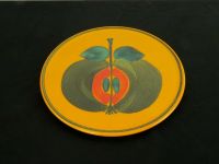 Tortenplatte - Apfel - Orange - Kuchenteller - 60er/70er Vintage Münster (Westfalen) - Hiltrup Vorschau