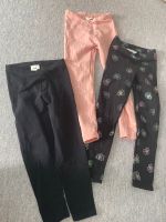 Leggins Set 134 Pink Schwarz Grau Einhorn H&M C&A Niedersachsen - Leiferde Vorschau