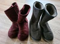 2x Winterstiefel, Gr.37, Esprit, DooDogs, grau & bordeaux, Niedersachsen - Kirchlinteln Vorschau