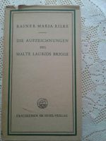 Die Aufzeichng.d.Maltes L.Brigge Rainer Maria Rilke SAMMLERSTÜCK? Baden-Württemberg - Freudenstadt Vorschau