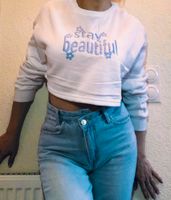 Cropped Sweatshirt Pulli Hoodie Gr.32/34,XS S Sachsen - Plauen Vorschau