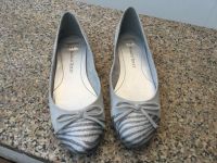 Ballerina Schuhe von Marco Tozzi Gr. 39 Silber Duisburg - Rheinhausen Vorschau