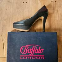 BUFFALO 39 High Heels Pumps schwarz Leder edel TOP NEUw Wuppertal - Oberbarmen Vorschau
