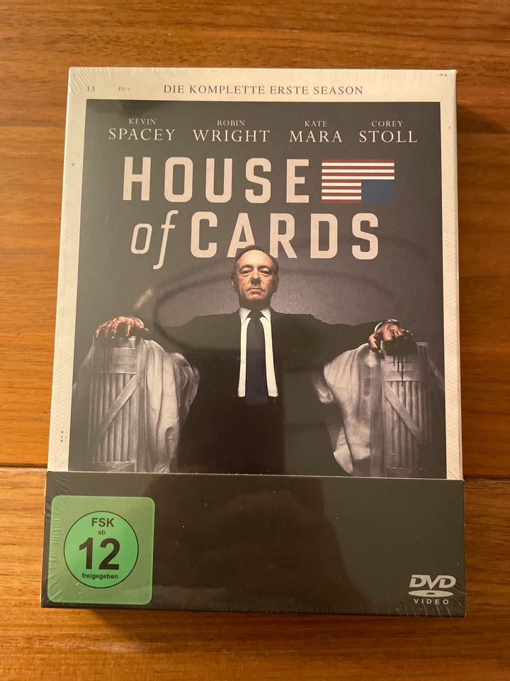 DVD House of cards Erste Season Staffel 1 neu in München