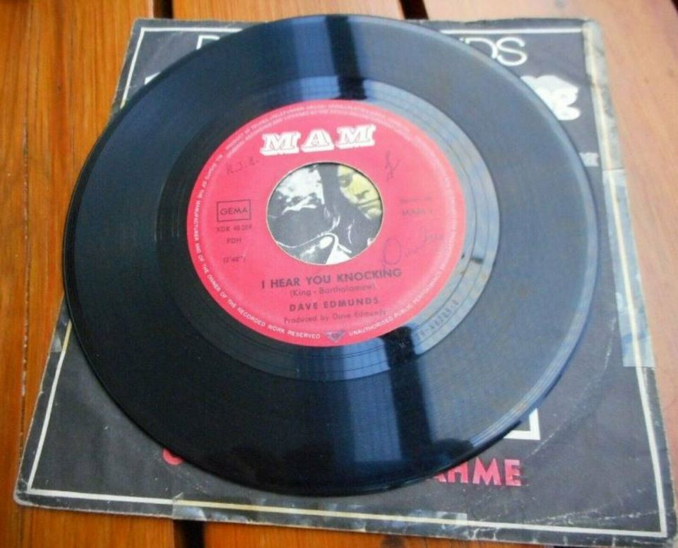 Vinyl Dave Edmunds I Hear you Knocking 7" Dachbodenfund  *** in Ennigerloh
