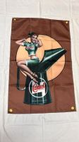 354 Castrol ÖL Pinup Fahne Banner Flagge Garage Werkstatt Werbung Chemnitz - Glösa-Draisdorf Vorschau