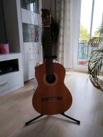 Schnäppchen - Gitarre La Mancha mit Gitarrenständer Dresden - Cotta Vorschau