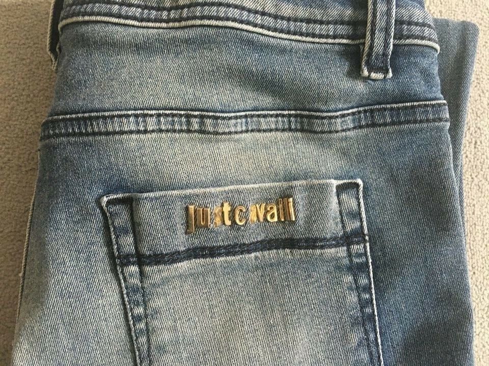 Designer Jeans "Just Cavalli" Stretch, Gr. 27, **1a Zustand** in Steinhöring