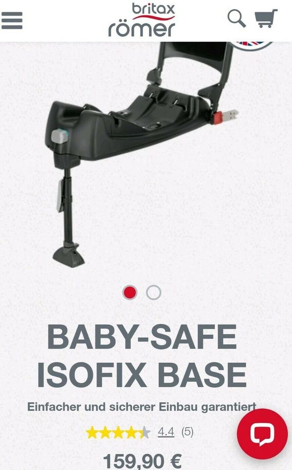 SALE: Römer Isofix-Basis (Testsieger!) in Samerberg