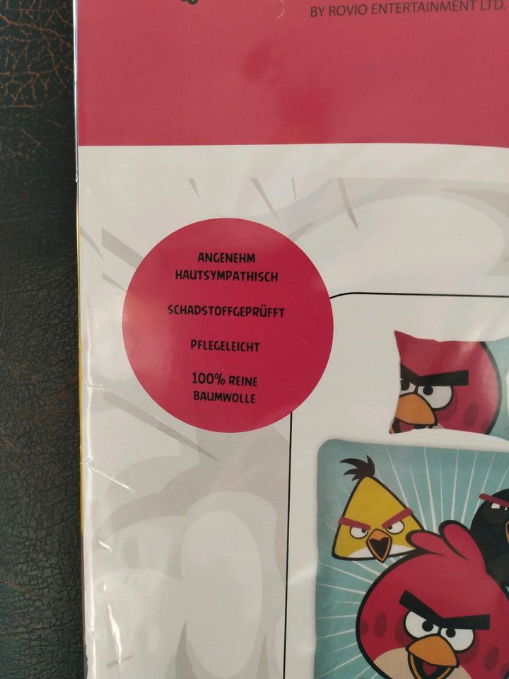 Bettwäsche Jugend Bettwäsche Angry Birds neu und Originalverpackt in Callenberg b Hohenstein-Ernstthal