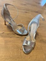 High Heels silber 38 /  Sandalette neu mit Etikett Hessen - Hünfeld Vorschau