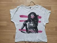 weißes T-Shirt , pink mit Mädchen Gr. L Berlin - Köpenick Vorschau