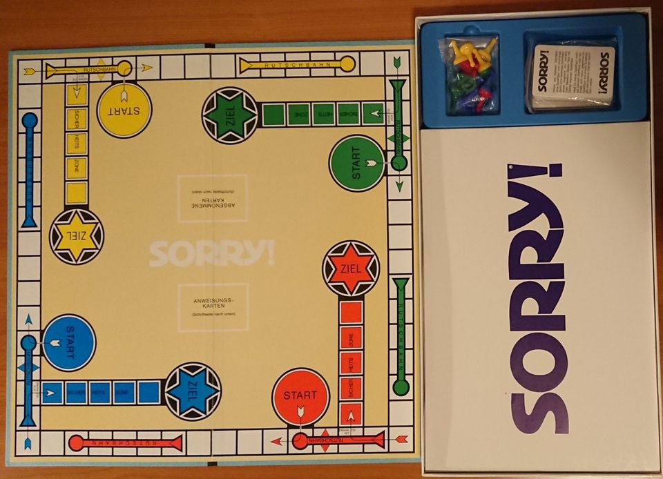 3 Vintage BRETTSPIELE: SORRY! + PAY DAY + CONNECT FOUR in Friedrichsdorf