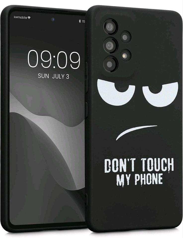 Back Cover für Samsung A53 5G Don't Touch My Phone NEU in Enger