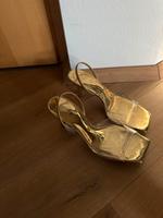 Schuhe Zara gold neuwertig Abend Dress Bayern - Weiding Vorschau