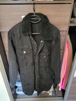 Längere Jeansjacke dunkel grau Niedersachsen - Hildesheim Vorschau