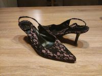 Damen Schuhe Absatz Größe 40 schwarz pink Spitze S.Oliver spitz Niedersachsen - Visselhövede Vorschau