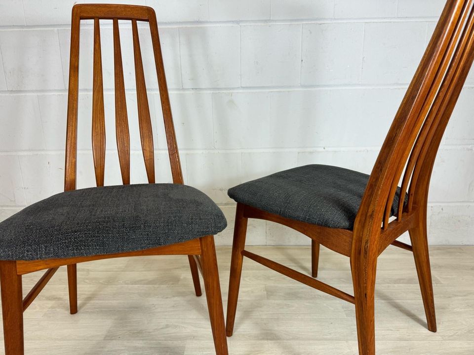 6 Vintage Teak KOEFOED EVA Stühle dining chairs 60er danish in Delmenhorst