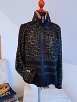 AIRFIELD Damen Strickjacke schwarz beige gold Jersey Strick Gr.44 Niedersachsen - Twistringen Vorschau