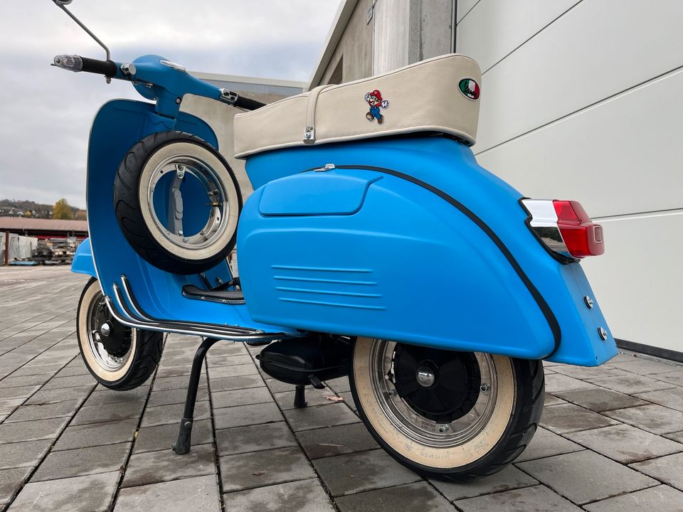 Schöne restaurierte Vespa Super 150 Baujahr 1978 Motor VBC1M in Mahlberg