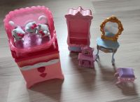 Barbie Möbel + Katzenkinder Kommode + Pudel Plüsch Baden-Württemberg - Schöntal Vorschau