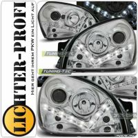 Hyundai Tucson JM Led TFL Optik Scheinwerfer chrom BJ 04 - 10 Neu Hessen - Calden Vorschau