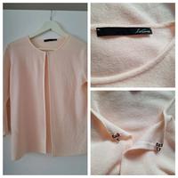 LE COMTE RABE MODEN Strickjacke Gr. 38 40 apricot pastell 3/4 Arm Bayern - Velden Vorschau