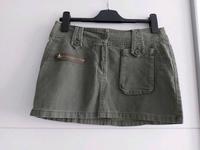 Damen Mini Rock S khaki Grün 36 Niedersachsen - Adendorf Vorschau
