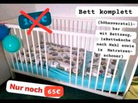 Stabiles Babybett mit viel Ausstattung inklusive Leipzig - Gohlis-Nord Vorschau