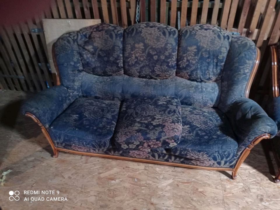 SEGMÜLLER Sofa Couch Sessel Antik Klassik Antiquariat Antiquitäte in Bischofsheim