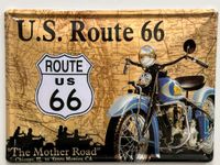 U.S. Route 66 Magnet Blechschild 40 cm x 30 cm Nordrhein-Westfalen - Marl Vorschau