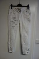 Tredy Jeans weiß 38 Baden-Württemberg - Korntal-Münchingen Vorschau
