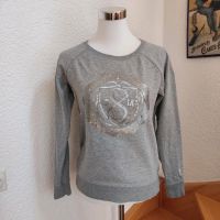 Soccx Sweatshirt grau mit Pailletten Gr. S 36 Thüringen - Meuselwitz Vorschau
