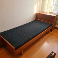 Retro Vintage Bett Einzelbett mit Matratze zu verschenken Bayern - Vöhringen Vorschau