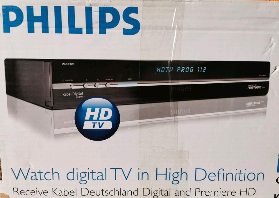 Philips HD Kabel-Receiver Kabel Deutschland Premiere Vodafone TV in Gera