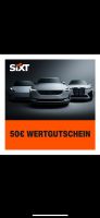 SIXT Gutschein 50€ Schleswig-Holstein - Henstedt-Ulzburg Vorschau