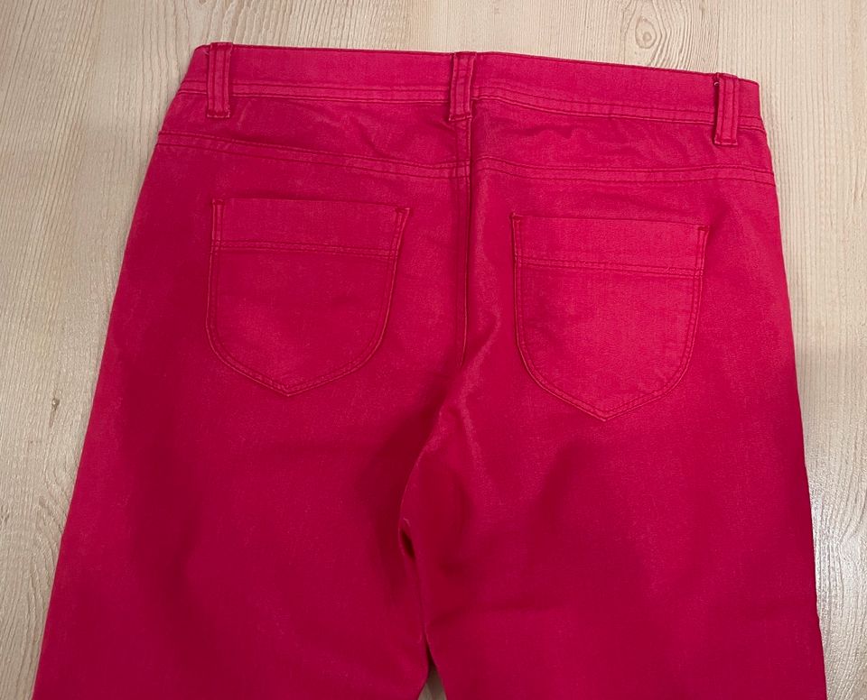 leichte Hose, Benetton, lang, pink, Gr. 28 (36) in Bayreuth