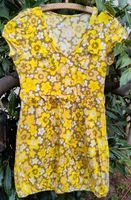 Minikleid Blutsgeschwister gelb braun Prilblumen Retro M 38 Sachsen - Hartenstein Vorschau