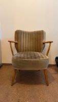 Vintage Sessel - Holz Stuhl - Grau/ Grün - guter Zustand Berlin - Schöneberg Vorschau