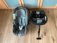 Cybex Babyschale cloud q und Isofixstation Base Q-fix Baden-Württemberg - Lauterach Vorschau