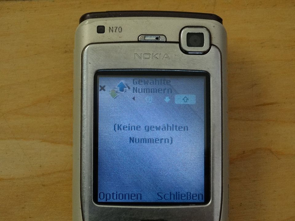 Nokia N70 Handy Retro Funktioniert Silber in Schwarzenbruck