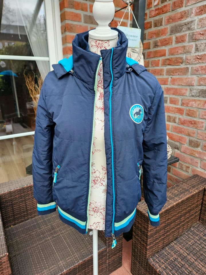 Steeds wattierte Jacke blau Gr.176 in Norderstedt