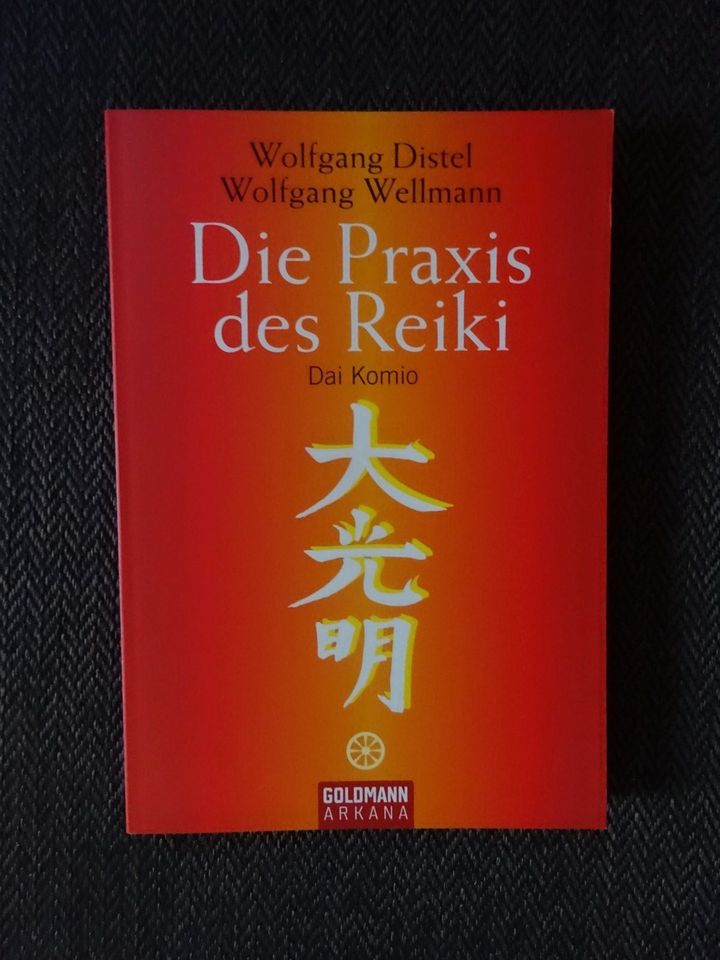 Buch - Die Praxis des Reiki - Dai Komio -  Distel  + Wellmann in Kempten